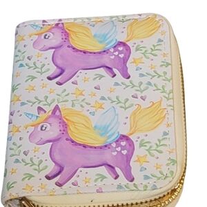 Unicorn WALLET MINKY ACCESSORIES  Cute unicorn wallet
